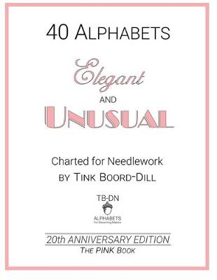 Book cover for Alphabets - Elegant and Unusual (The PINK Book)
