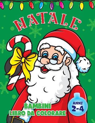 Book cover for Bambini Natale Libro da Colorare