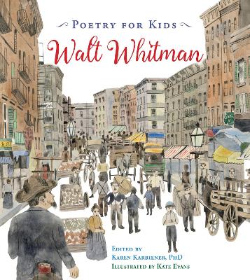 Book cover for Poetry for Kids: Walt Whitman