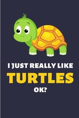 Book cover for I Just Really Like Turtles Ok?