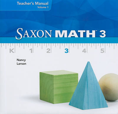 Book cover for Saxon Math 3, Volume 1