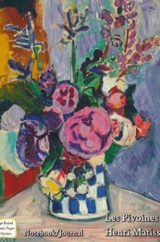 Cover of Les Pivoines - Henri Matisse - Notebook/Journal