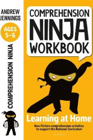 Cover of Comprehension Ninja Workbook for Ages 5-6