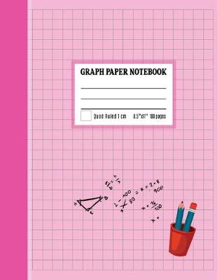 Book cover for Graph Paper Notebook 1 cm