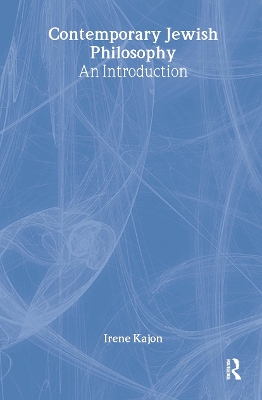 Book cover for Contemporary Jewish Philosophy