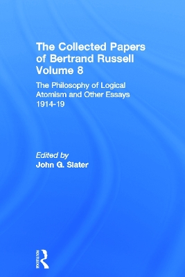 Cover of The Collected Papers of Bertrand Russell, Volume 8