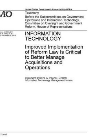 Cover of Information Technology