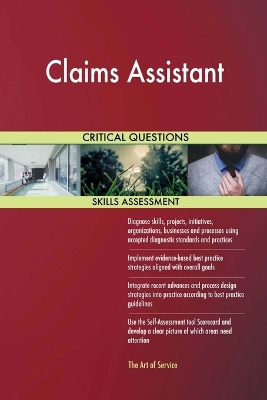 Book cover for Claims Assistant Critical Questions Skills Assessment