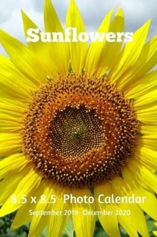 Cover of Sunflowers 8.5 X 8.5 Calendar September 2019 -December 2020