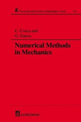 Cover of Numerical Methods in Mechanics
