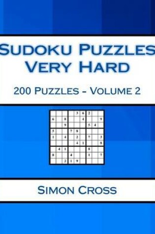 Cover of Sudoku Puzzles Very Hard Volume 2