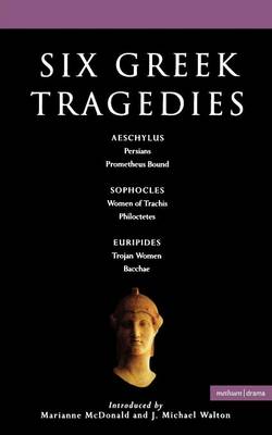 Book cover for Six Greek Tragedies