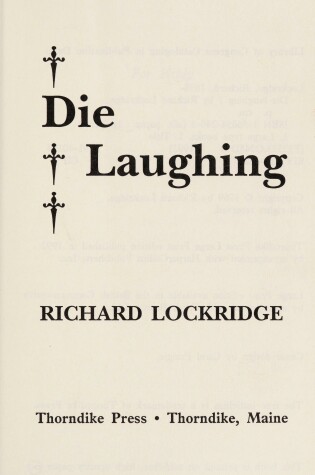 Cover of Die Laughing