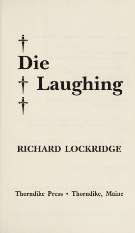 Book cover for Die Laughing