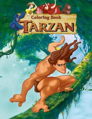 Book cover for Tarzan Coloring Book
