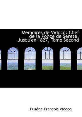 Cover of Memoires de Vidocq