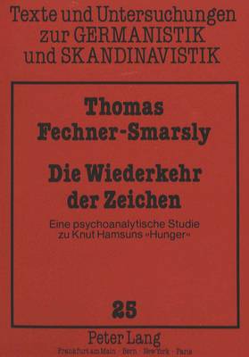 Book cover for Die Wiederkehr Der Zeichen