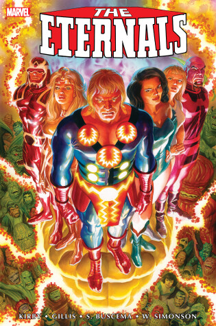 Cover of The Eternals: The Complete Saga Omnibus