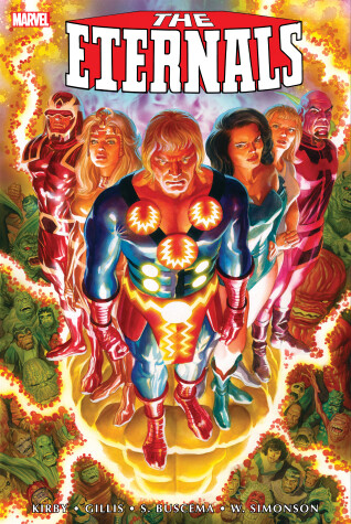 Book cover for The Eternals: The Complete Saga Omnibus