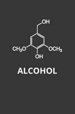 Cover of Alcohol Molecule Notebook