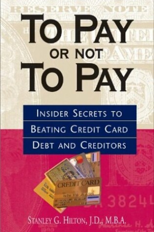 Cover of To Pay or Not to Pay