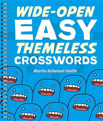Book cover for Wide-Open Easy Themeless Crosswords