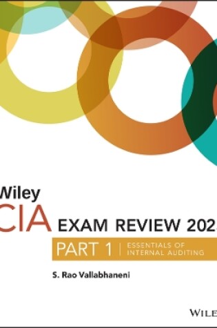 Cover of Wiley CIA Exam Review 2023, Part 1