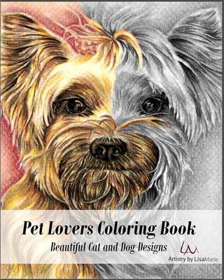 Book cover for Pet Lovers Coloring Book