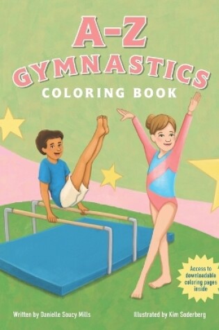 Cover of A-Z Gymnastics Coloring Book