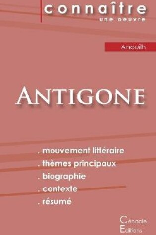 Cover of Fiche de lecture Antigone de Jean Anouilh (Analyse litteraire de reference et resume complet)