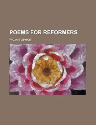 Book cover for Poems for Reformers