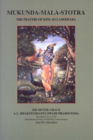 Cover of Mukunda-Mala-Stotra