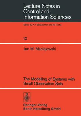 Book cover for The Modelling of Systems with Small Observation Sets