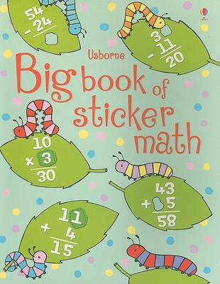 Book cover for Big Book of Sticker Math