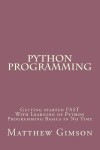 Book cover for Python Programming