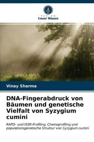 Cover of DNA-Fingerabdruck von Baumen und genetische Vielfalt von Syzygium cumini