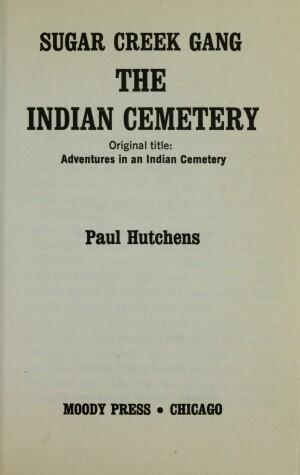 Book cover for The Indian Cemetery