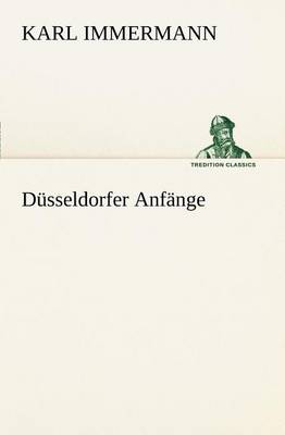 Book cover for Dusseldorfer Anfange