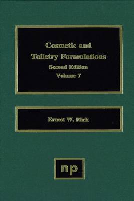 Book cover for Cosmetic and Toiletry Formulations