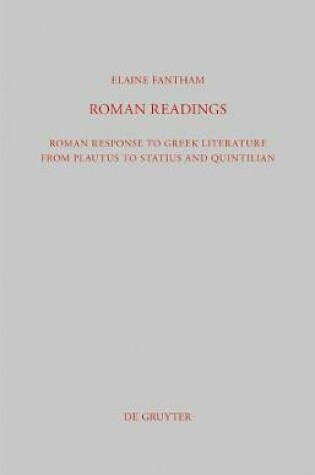 Cover of Roman Readings