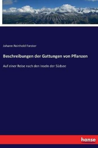 Cover of Beschreibungen der Gattungen von Pflanzen