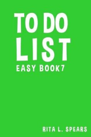 Cover of To Do List Easy Book7