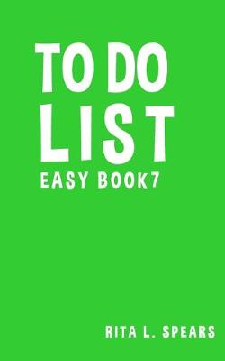 Cover of To Do List Easy Book7