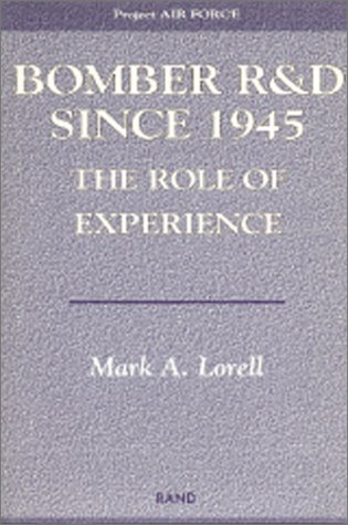 Book cover for Bomber R and D Since 1945