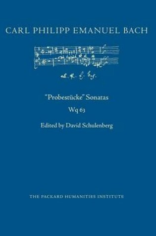 Cover of "Probestucke" Sonatas, Wq 63