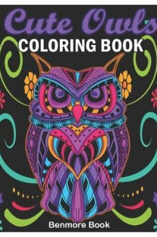 Cover of Cute Owls Coloring Book