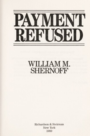 Cover of Payment Refused