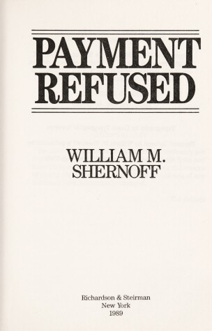 Book cover for Payment Refused