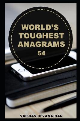 Book cover for World's Toughest Anagrams - 54