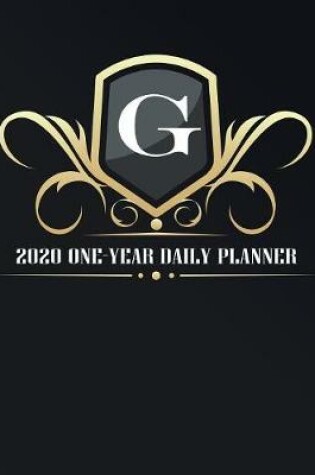 Cover of G - 2020 One Year Daily Planner